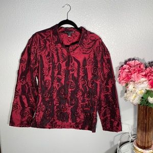 Scott Taylor wine color Jacket size L